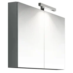 Specchio Contenitore a 2 ante 90x15x68 cm