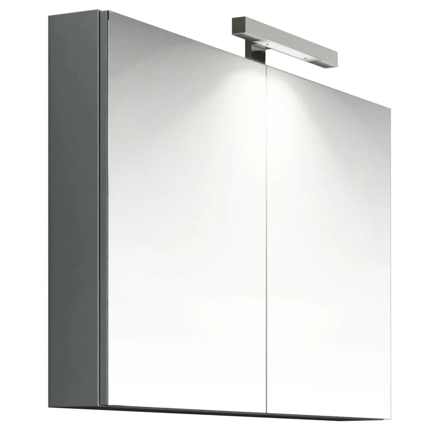 Specchio Contenitore a 2 ante 90x15x68 cm