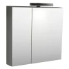 Specchio contenitore a 2 ante 70x15x68 cm