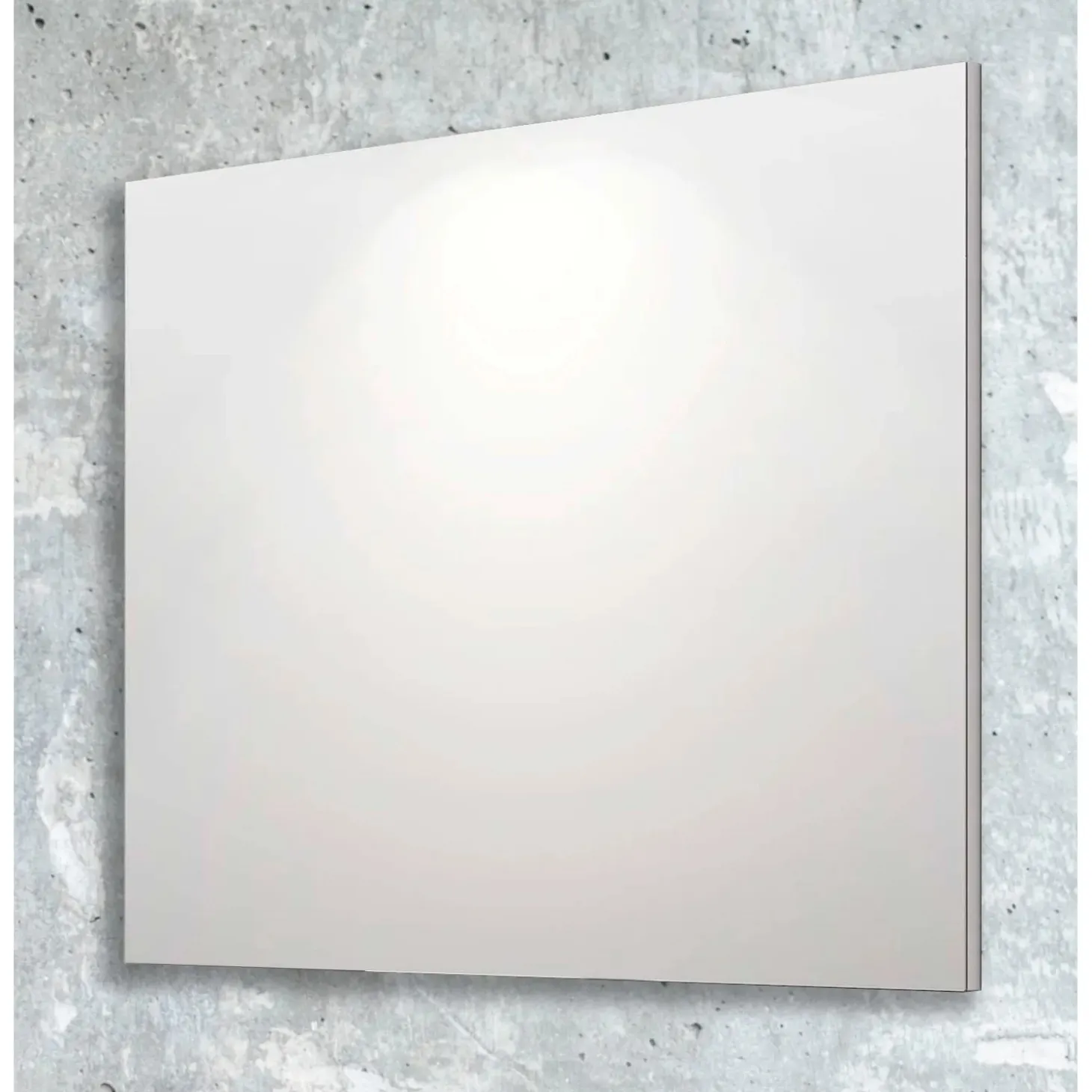 Specchio da bagno con fissaggio a parete 80x68 cm