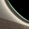 Specchio da bagno con illuminazione integrata rotondo Ø 70 x P 2.5 cm