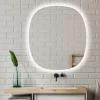 Specchio da bagno Nora LED 70x78 cm