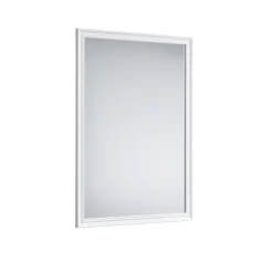 Specchio da parete Karina rettangolare bianco 50x70 cm