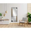 Specchio da parete Loft Two-Tone 60x150 cm rovere nero