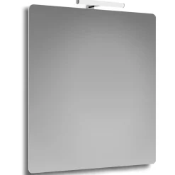 Specchio filo lucido ADRIA 60x80 cm reversibile con lampada led