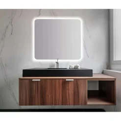 Specchio Led per Bagno Organic 80x70 cm