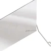 Specchio reclinabile 60x45 cm acciaio inox dx