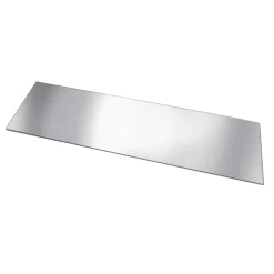 Specchio in acrilico Rettangolo 33x100 cm argento