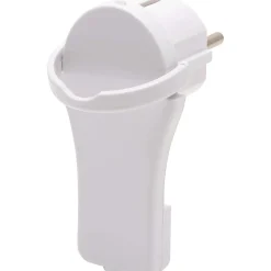 Spina piatta 10A brennenstuhl® montabile bianco