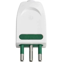 Spina Vimar SICURY 2P+T 10 A 250 V bianco