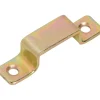 Staffa per tubo acciaio zincato 30x14 mm giallo