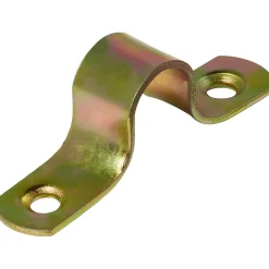 Staffa per tubo acciaio zincato 15x13 mm giallo