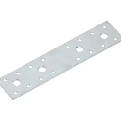 Staffa piatta acciaio zincato 180x40 mm