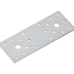 Staffa piatta acciaio zincato 140x55 mm