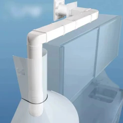 Staffe fermatubo tonde per tubi da Ø 100 mm 2 pezzi