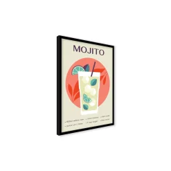 Stampa incorniciata 25x35 cm mojito