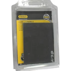 Stanley vetrini di ricambio per maschera DIN 11 75 x 98 blister 2 pz