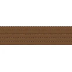 Stecche tapparella PVC Roma aggiuntive L 123 x H 27,5 cm effetto legno