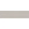 Stecche tapparella PVC Roma aggiuntive L 123 x H 27,5 cm grigio