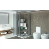 Stendino biancheria a torre Colombo Alpina 68x125x68 cm