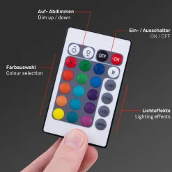 Strisce LED con interruttore RGB 0,08W 10 m