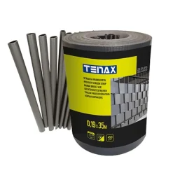 Striscia frangivista TWIST grigio 0,19x35 m 4 pz