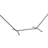 Struttura per amaca in acciaio 310x118x109 cm