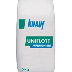 Stucco in polvere Knauf Uniflott per idrolastre 5 kg