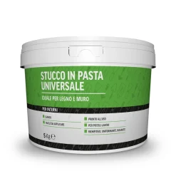 Stucco pasta legno muro per interni 5 Kg
