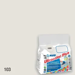 Stucco per fughe Ultracolor plus 2 kg colore 103 Bianco Luna