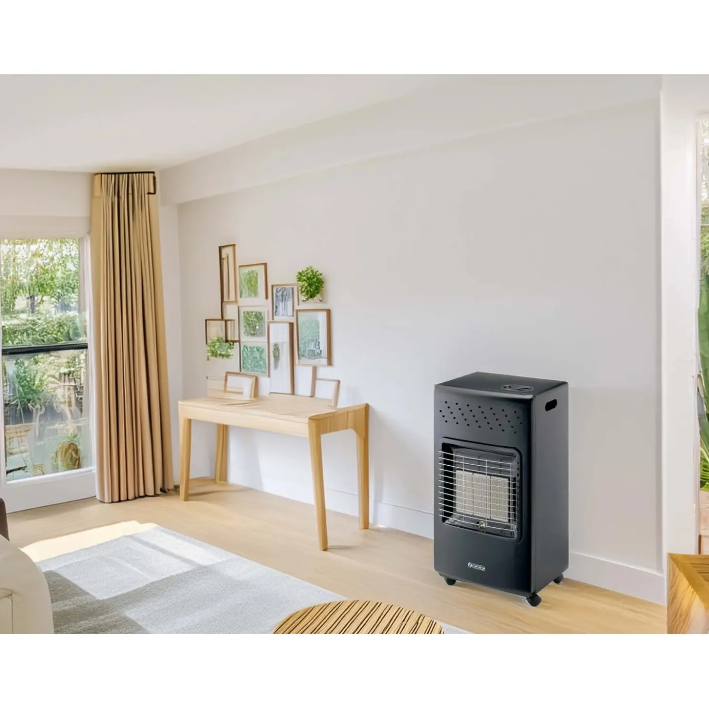 Stufa a gas catalitica infrarossi Olimpia Splendid Stovy Infra Black 4,2 kW