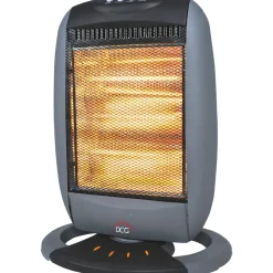 Stufa alogena oscillante DCG 400-800-1200 W grigio
