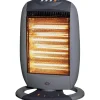 Stufa alogena oscillante DCG 400-800-1200-1600 W grigio