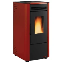 Stufa a pellet Ketty 5.0 Extraflame 6,5 kW bordeaux