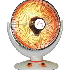Stufa oscillante al carbonio DCG 450-900W bianco