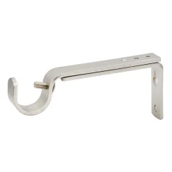 Supporto a parete estensibile 1 via Habito argento Ø 2 cm L 9-14 cm