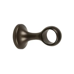 Supporto bastone tenda monoblocco chiuso bronzo Ø 20 mm