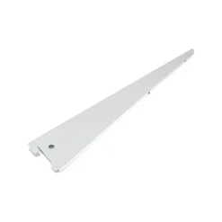 Supporto doppio a U in acciaio 37 cm 50 kg argento