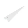 Supporto doppio a U in acciaio 27 cm 50 kg bianco