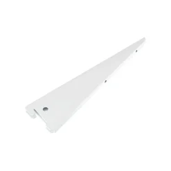 Supporto doppio a U in acciaio 27 cm 50 kg bianco