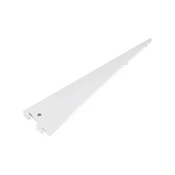 Supporto doppio a U in acciaio 47 cm 50 kg bianco