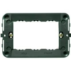Supporto 3M Vimar Idea con viti per scatole 3 moduli