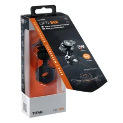 Supporto per specchietti e traversini Titan Bar nero/grigio