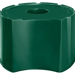 Supporto verde per contenitore acqua rotondo Stefanplast
