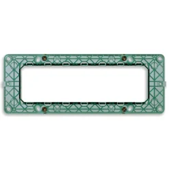 Supporto Vimar Plana 7 moduli + viti bianco