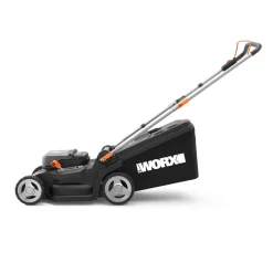 Tagliaerba a batteria WG745E Worx 2 batterie Pro 20V 4Ah 40V L taglio Ø 40 cm