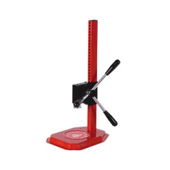 Tappatrice a colonna con cremagliera per tappi