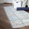 Tappetino antiscivolo schiumato Floor L 65 cm fantasia mosaico al metro