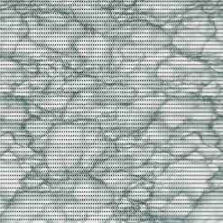 Tappetino da bagno Marble Grey largo 65 cm al metro