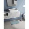 Tappeto bagno Fuzzy 40x60 cm azzurro